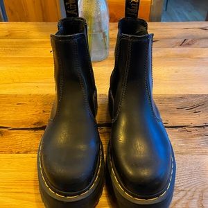 Dr Martens Black Platform Boots